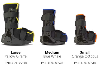 MINITRAX Pediatric walker boots, multiple sizes MINITRAX Pediatric walker boots, multiple sizes