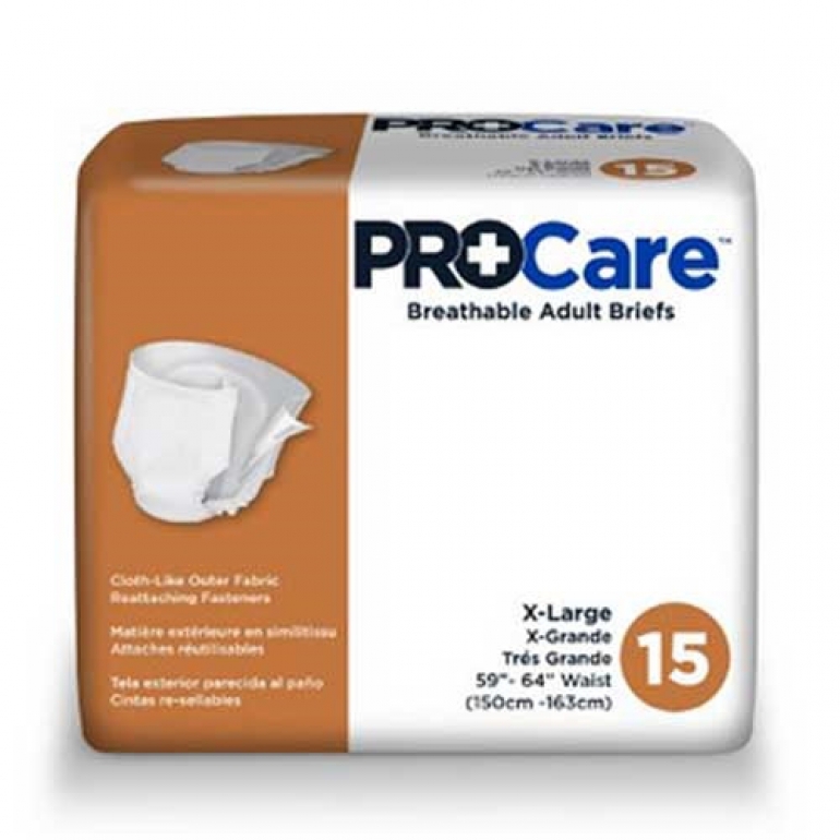  ProCare Adult Underwear Pull On Medium Disposable Moderate  Absorbency, CRU-512 - Pack of 20 : Health & Household